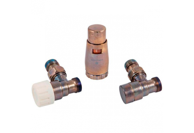 Комплект Schlosser GZ½ × M22×1,5 Technoline угловой с головкой Мини M30×1,5