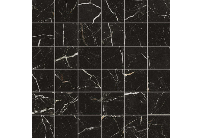 Купить мозаика / Керамогранит ATLAS CONCORDE RUSSIA ALLURE / АЛЛЮР Imperial Black Mosaic Lap / Империал Блек Мозаика Лапп с доставкой и укладкой в Хабаровске