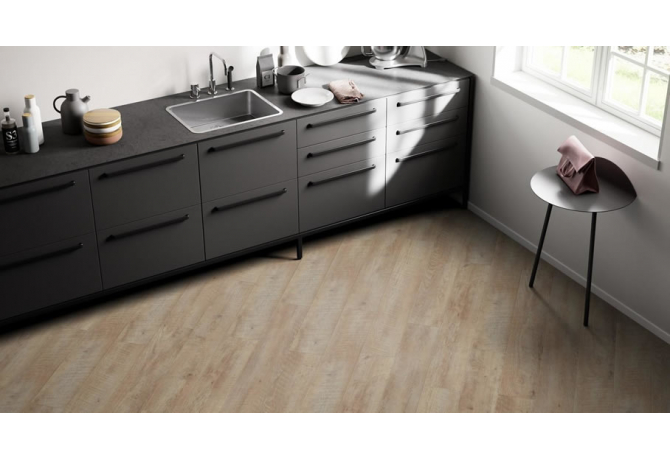Купить дизайнерское ПВХ покрытие 55236 Castle Oak. Impress Wood Click от Moduleo® с доставкой и установкой в Хабаровске
