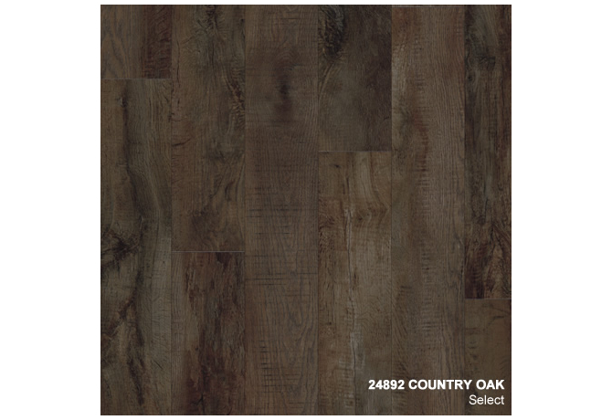 Купить дизайнерское ПВХ покрытие с фаской 24892 Country Oak с доставкой и установкой в Хабаровске