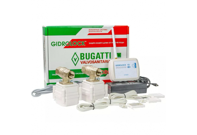 Купить Комплект Gidrolock WI-FI BUGATTI ¾ (36201022) с доставкой и установкой в Хабаровске
