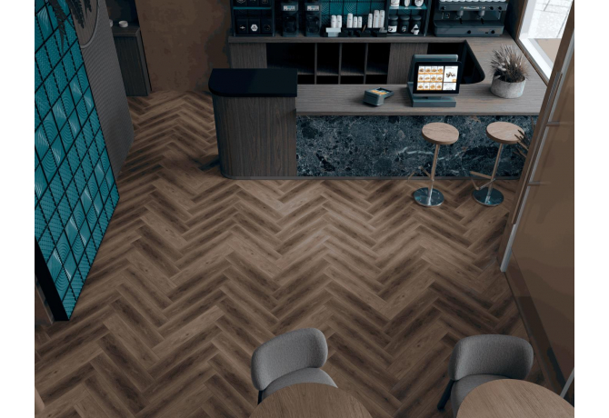 Кварцвинил SPC Alpine Floor Titan Parquet Икарус ECO 29-5
