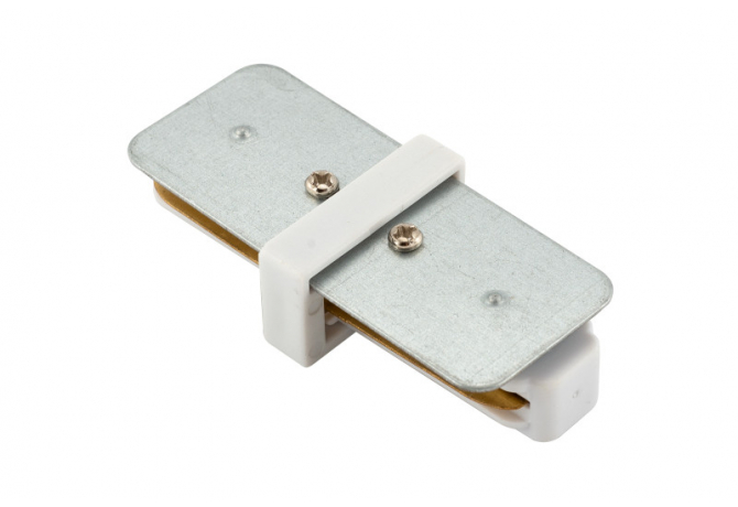 Коннектор Denkirs DK Track White (SOLID BASE) TR1101-WH