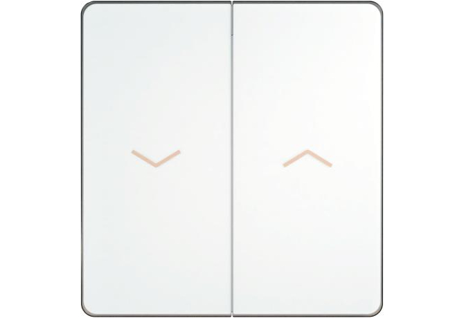 Выключатель для жалюзи Systeme Electric Infinity, Стальное небо, FSE001119