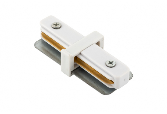 Коннектор Denkirs DK Track White (SOLID BASE) TR1101-WH