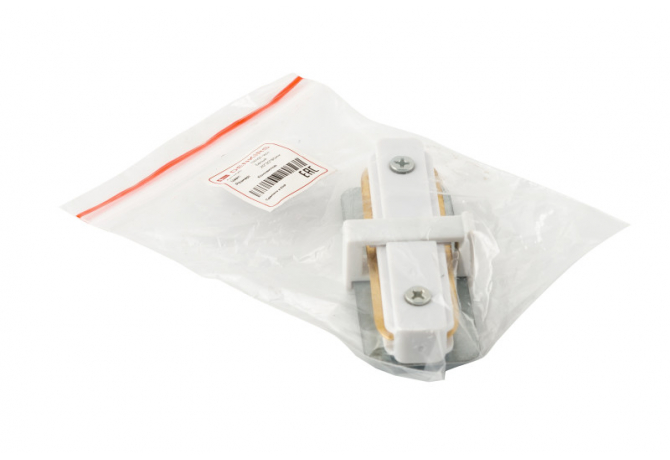 Коннектор Denkirs DK Track White (SOLID BASE) TR1101-WH