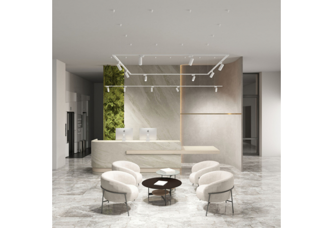 Светильник на шине Denkirs SOLID KOPER DK6452-WH