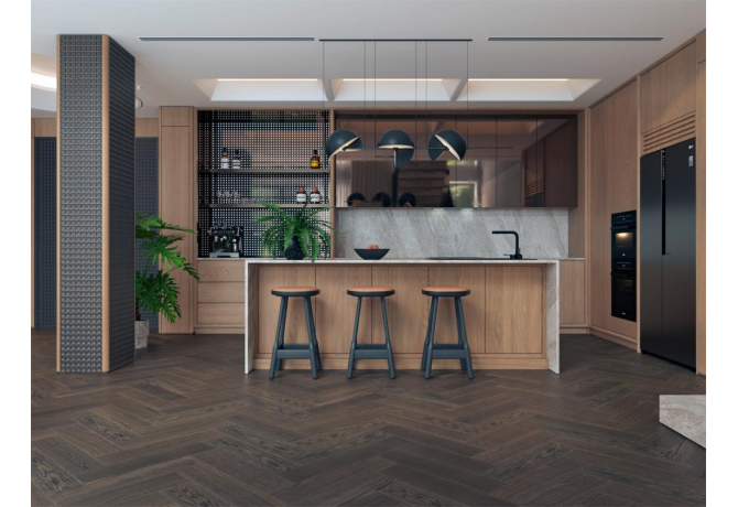 Каменный паркет VSPC Alpine Floor Приоритет Паркет Дуб Благородный ECO 30-7