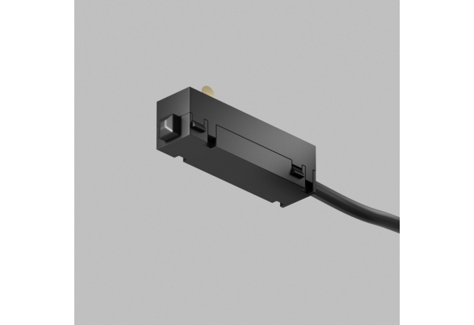 Подвод питания Denkirs SMART SLIM BASE TR2421-BK