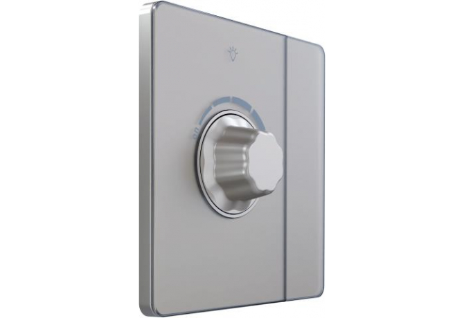 Диммер TRIAC с выключателем Systeme Electric Infinity, Песчаный берег, FSE000521