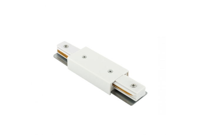 Коннектор Denkirs DK Track White (SOLID BASE) TR1008-WH