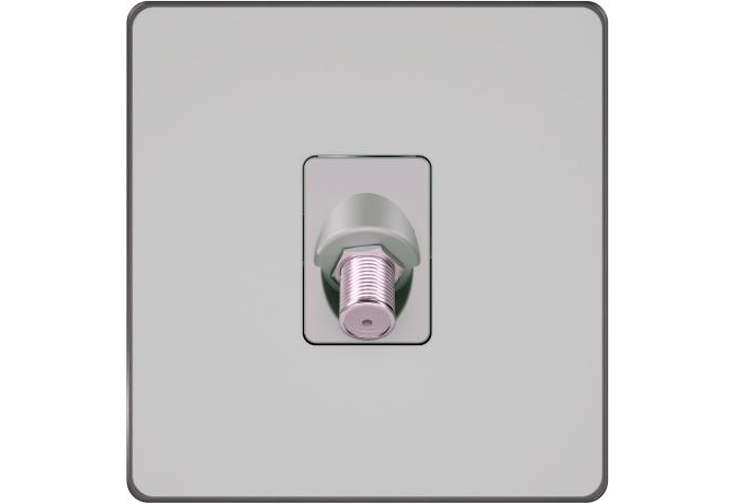 Телевизионная розетка TV/FM/SAT Systeme Electric Infinity, Таежное утро, FSE000898