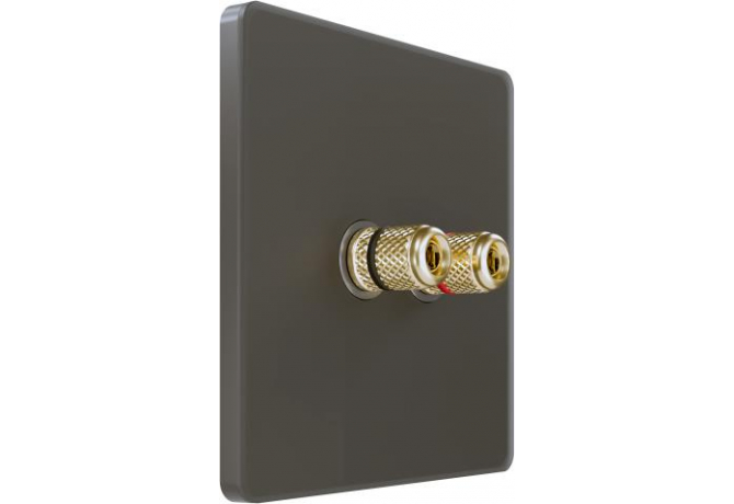 Аудиорозетка Systeme Electric Infinity, Вулканический пепел, FSE000787