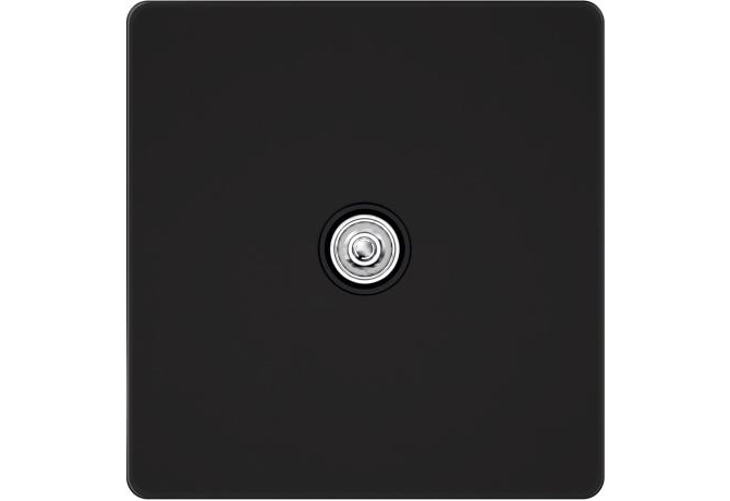 Телевизионная розетка TV/FM Systeme Electric Infinity, Полярная ночь, FSE001091