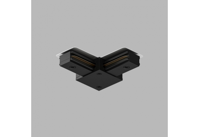 Коннектор Denkirs DK Track Black (SOLID BASE) TR1102-BK