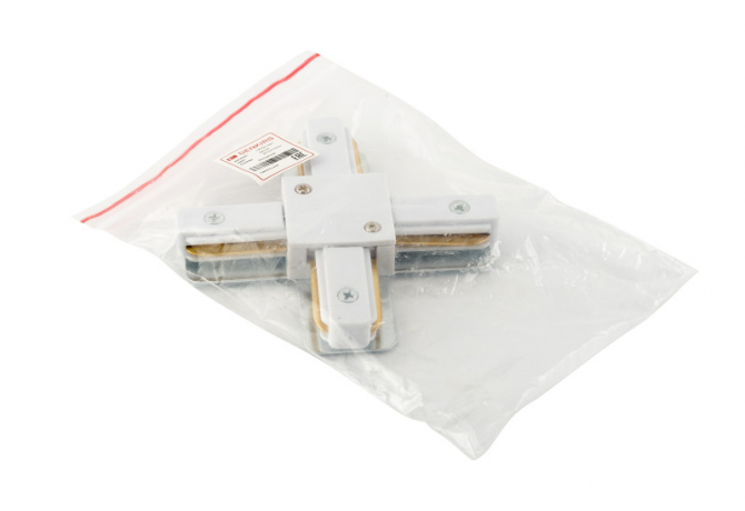 Коннектор Denkirs DK Track White (SOLID BASE) TR1104-WH