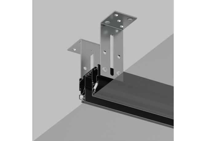 Шинопровод Denkirs SMART SLIM ONE TR2442-BK