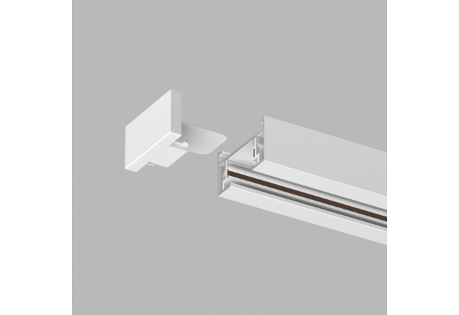 Заглушка Denkirs DK Track White (SOLID BASE) TR1107-WH