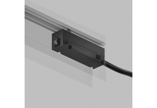 Подвод питания Denkirs SMART SLIM BASE TR2421-BK