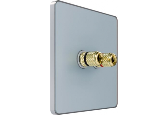 Аудиорозетка Systeme Electric Infinity, Стальное небо, FSE001187