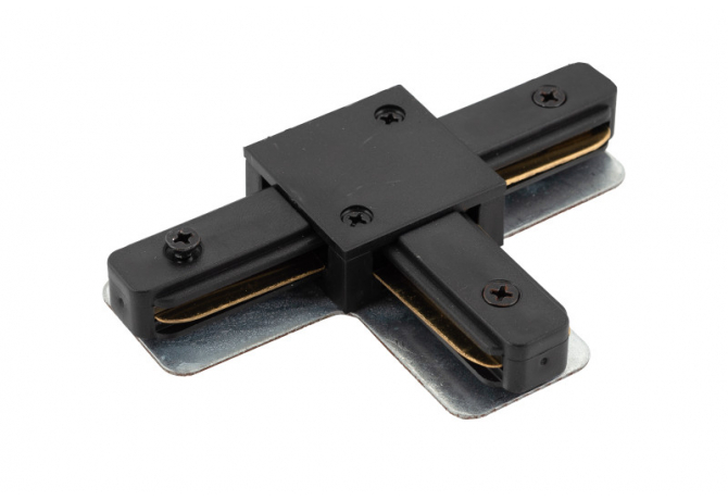 Коннектор Denkirs DK Track Black (SOLID BASE) TR1103-BK