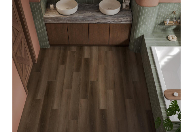 Кварцвинил SPC Alpine Floor Titan 6 Обсидиан ECO 28-6