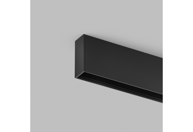 Шинопровод Denkirs SMART SLIM BASE TR2403-BK