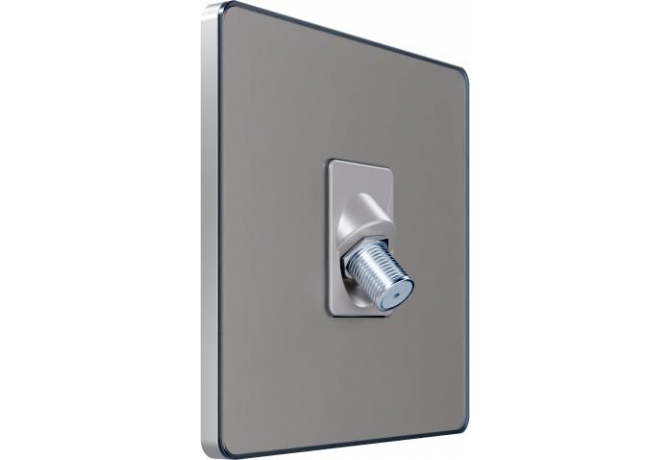 Телевизионная розетка TV/FM/SAT Systeme Electric Infinity, Песчаный берег, FSE000598